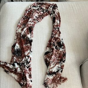 Abstract Patterned Scarf